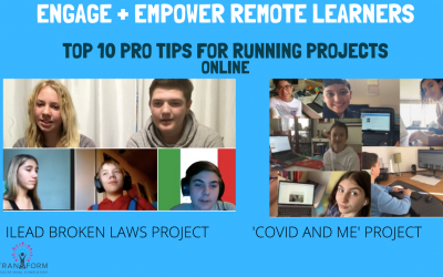 Engage + Empower 100% of remote learners: Top 10 tips for running projects in the online space